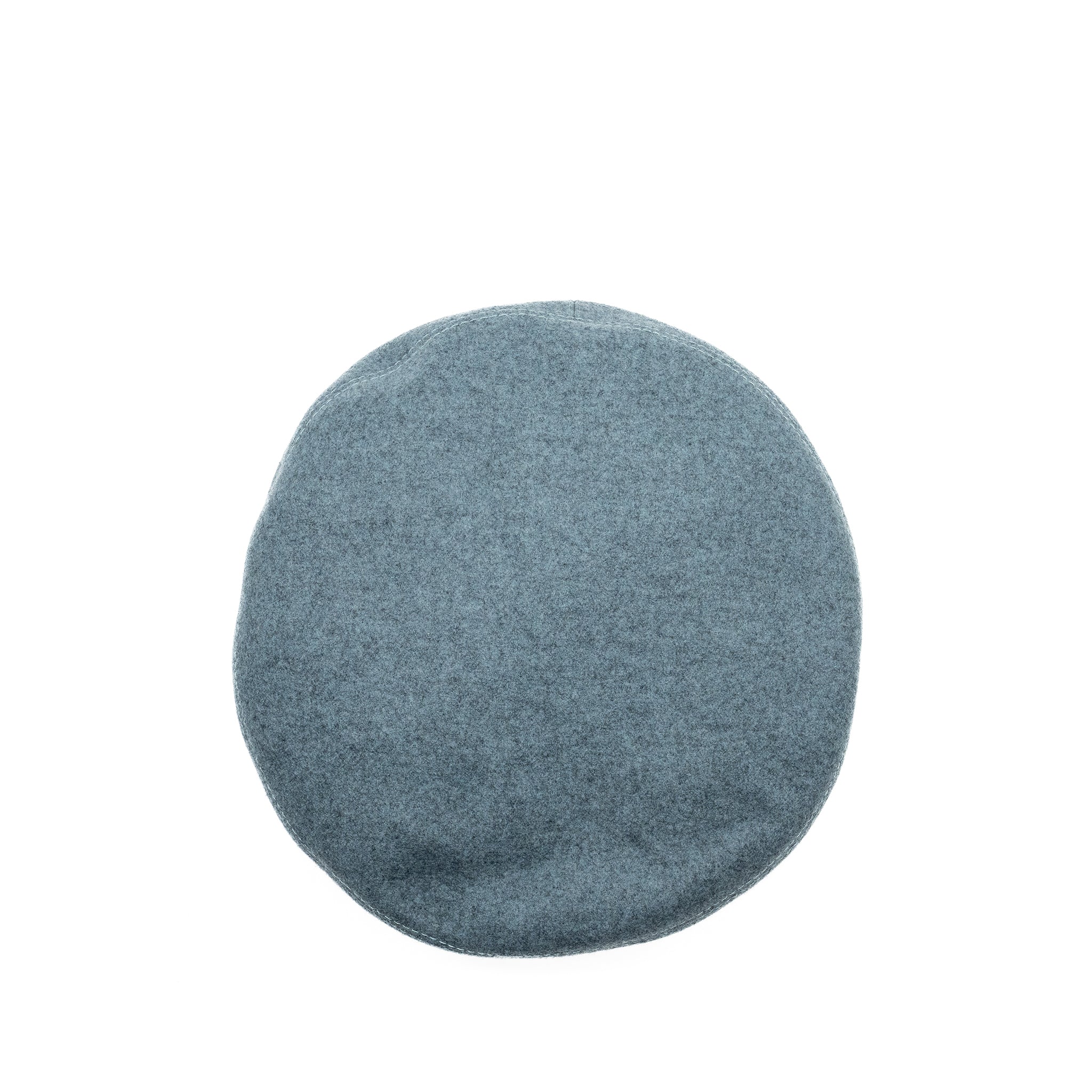 HERMES SIZE 58 BERET CASHMERE GREY SHW