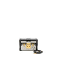 LOUIS VUITTON PETIT MALLE EPI WHITE/BLACK GHW
