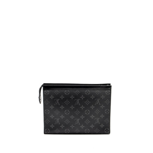 LOUIS VUITTON POCHETTE VOYAGE MONOGRAM CANVAS BLACK SHW