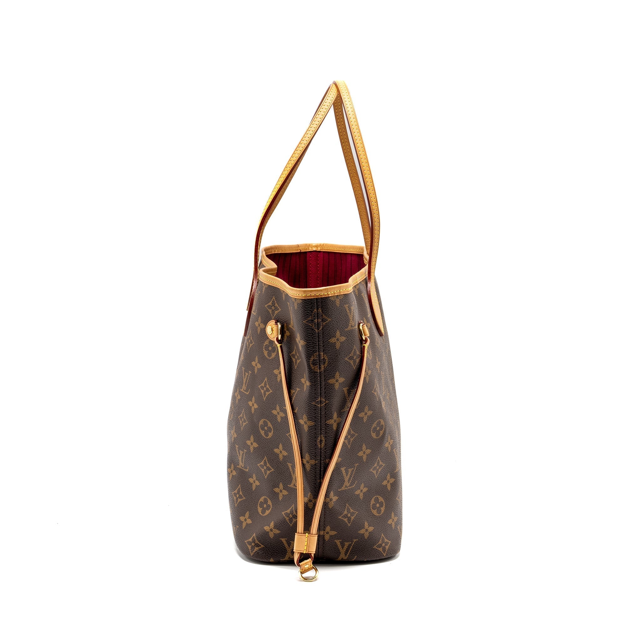 LOUIS VUITTON NEVERFULL MM MONOGRAM CANVAS GHW