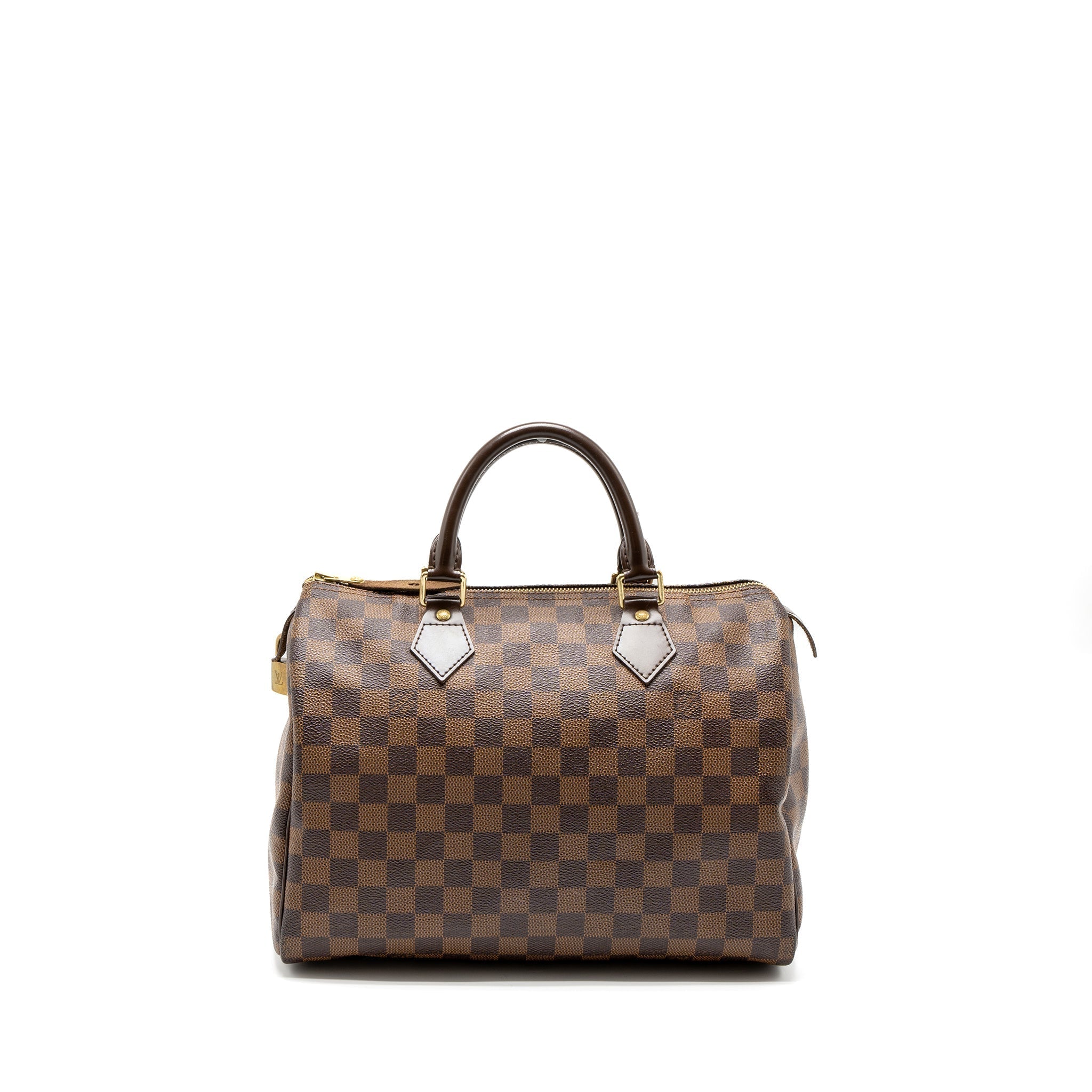 LOUIS VUITTON SPEEDY 30 DAMIER EBENE CANVAS GHW