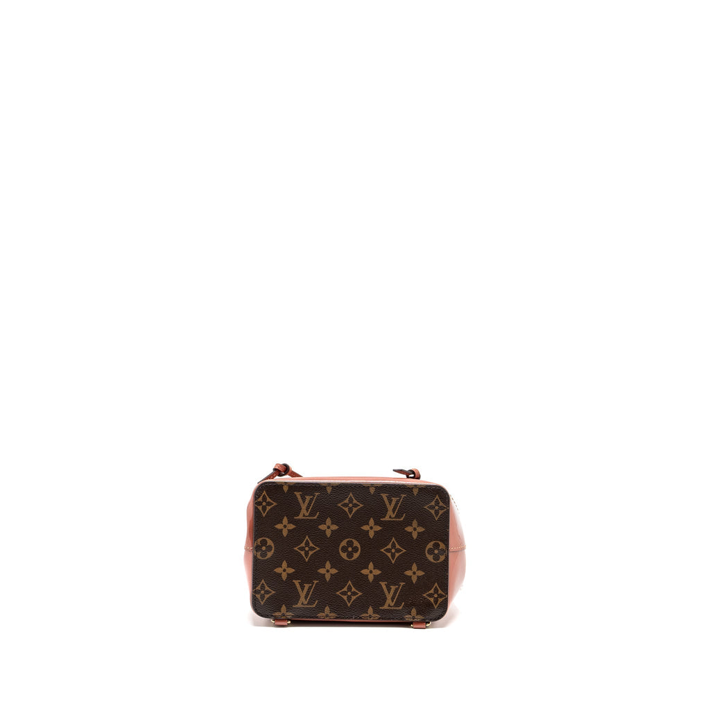 LOUIS VUITTON HOT SPRINGS BACKPACK PATENT / MONOGRAM CANVAS PINK GHW