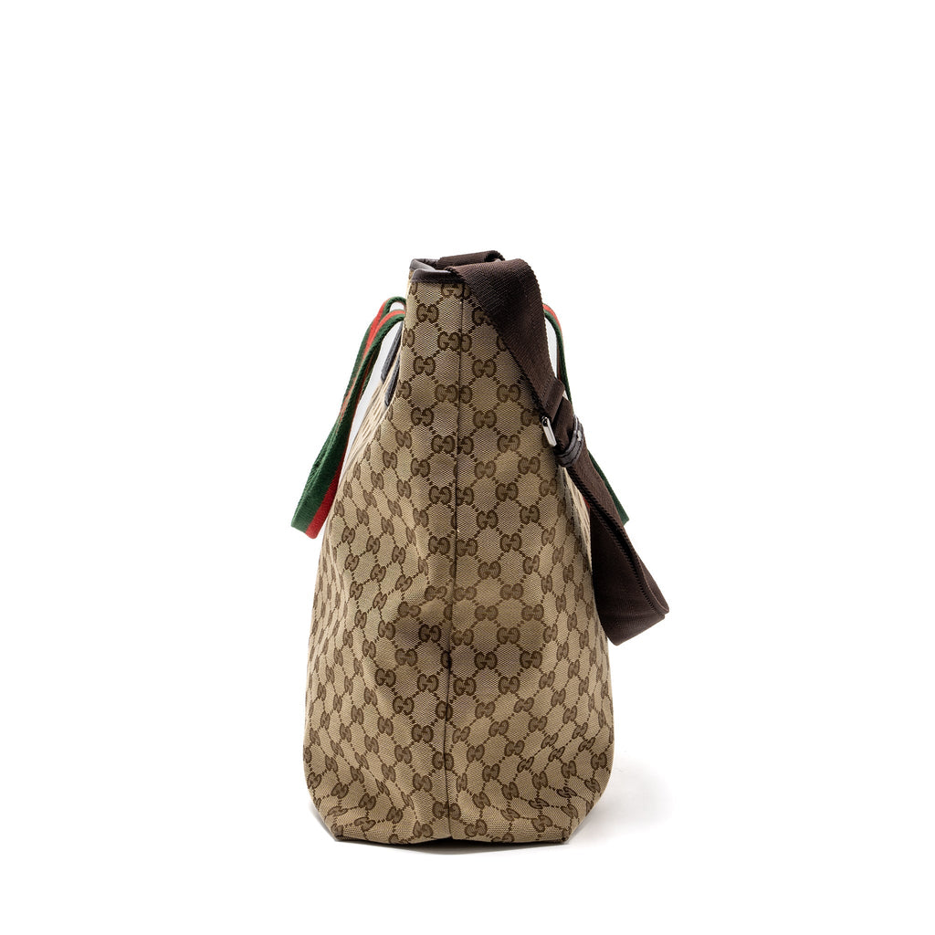 GUCCI SHOPPING BAG GG SUPREME CANVAS SHW