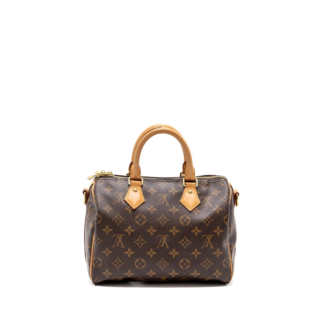 LOUIS VUITTON SPEEDY  BANDOULIERE 25 MONOGRAM CANVAS GHW