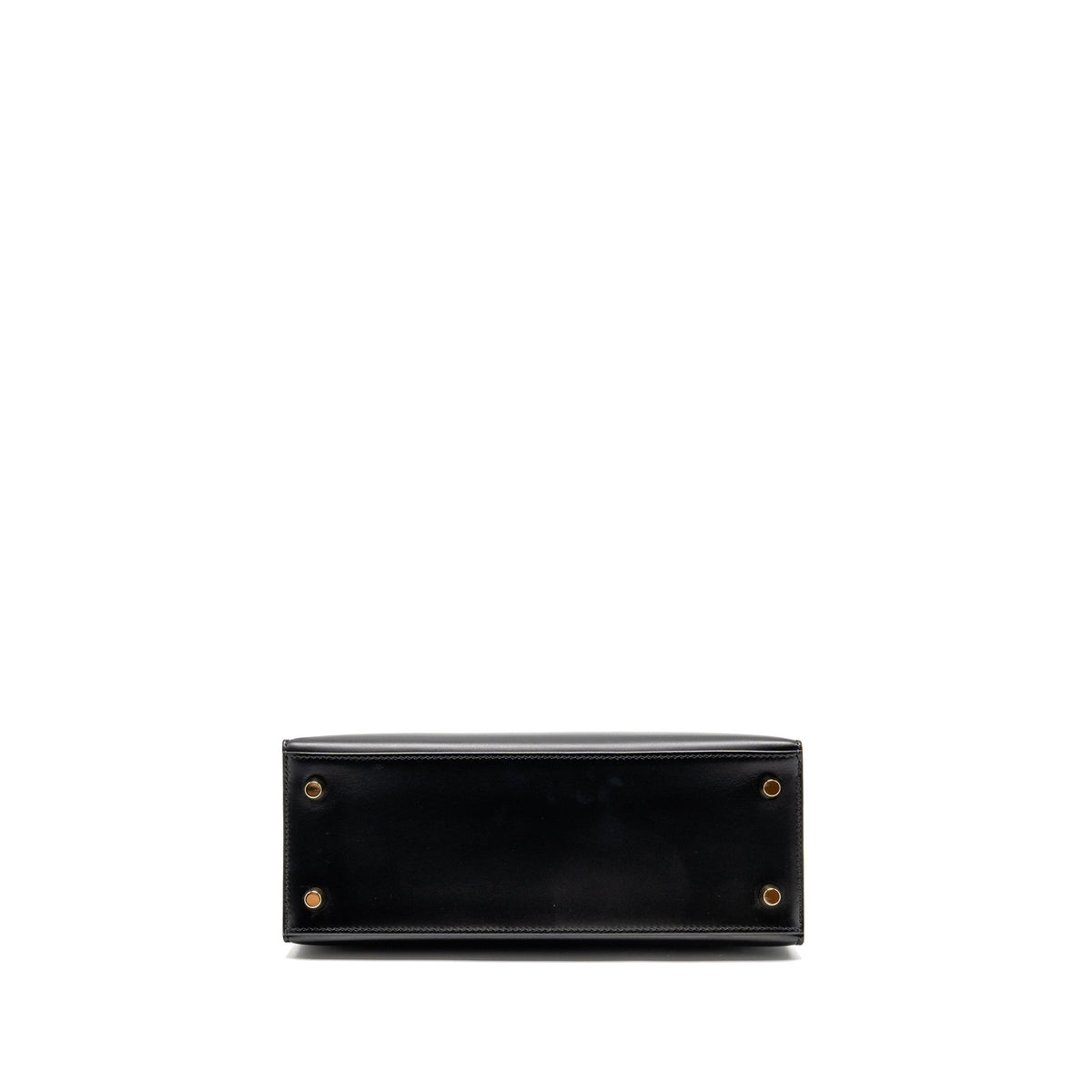 Hermes Kelly 25 Box Black GHW