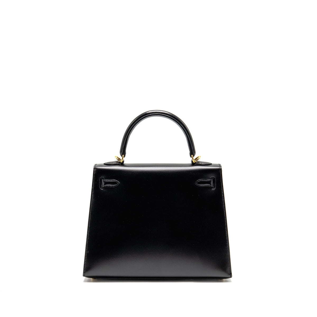 Hermes Kelly 25 Box Black GHW