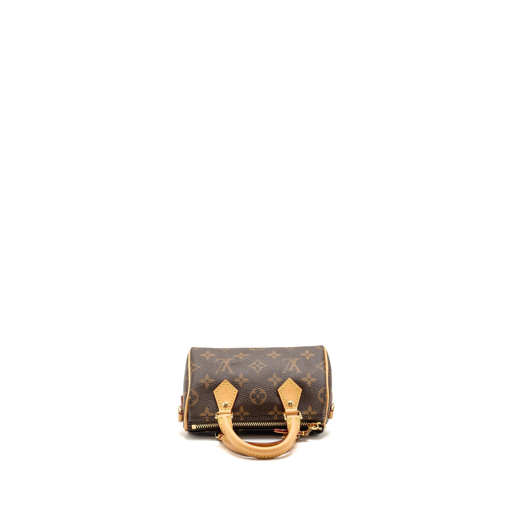 LOUIS VUITTON NANO SPEEDY MONOGRAM CANVAS GHW