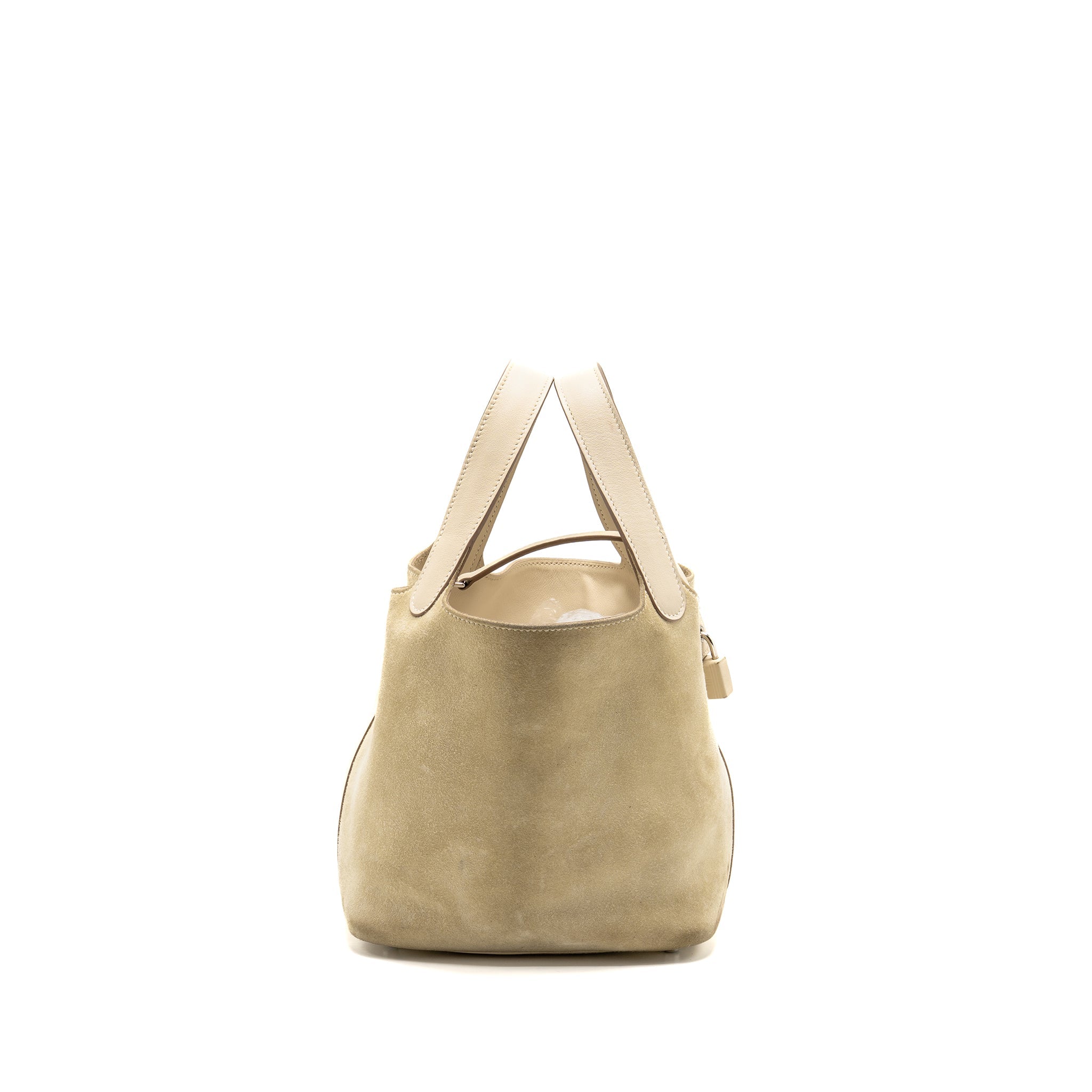 HERMES PICOTIN 18 LOCK BAG GRIZZLY/SWIFT CRAIE SHW