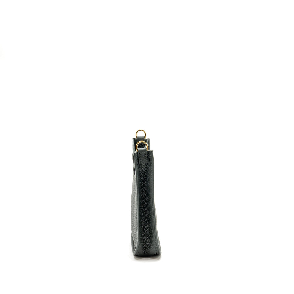 HERMES MINI EVELYNE CLEMENCE VERT MANGROVE GHW
