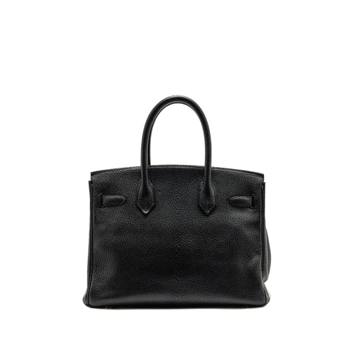 Hermes birkin 30 Chèvre de Coromandel Black GHW