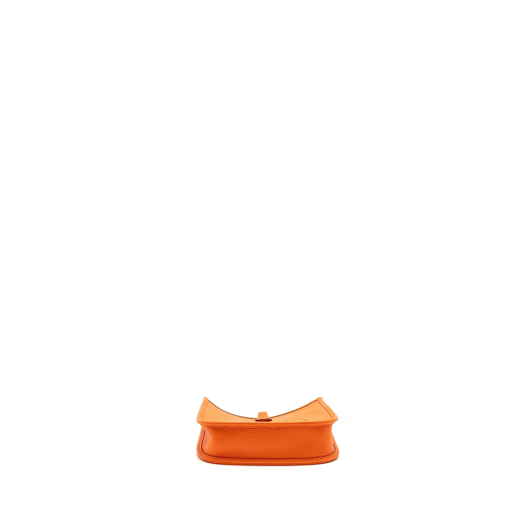 HERMES MINI EVELYNE CLEMENCE ORANGE SHW