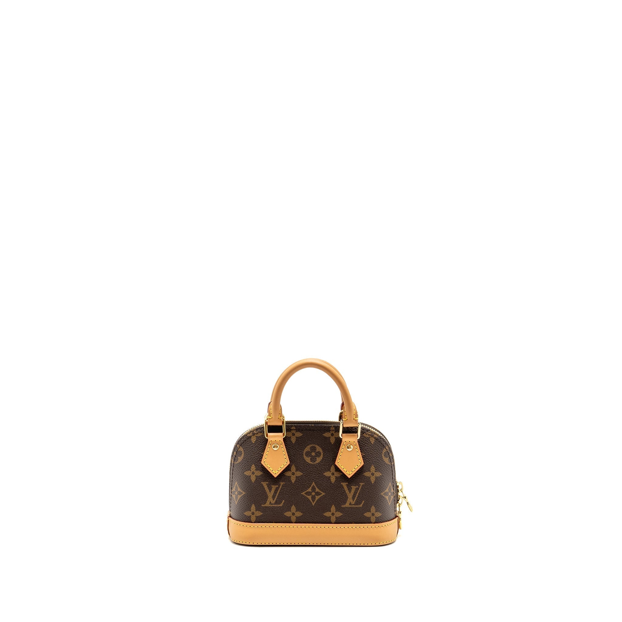 LOUIS VUITTON NANO ALMA MONOGRAM CANVAS GHW
