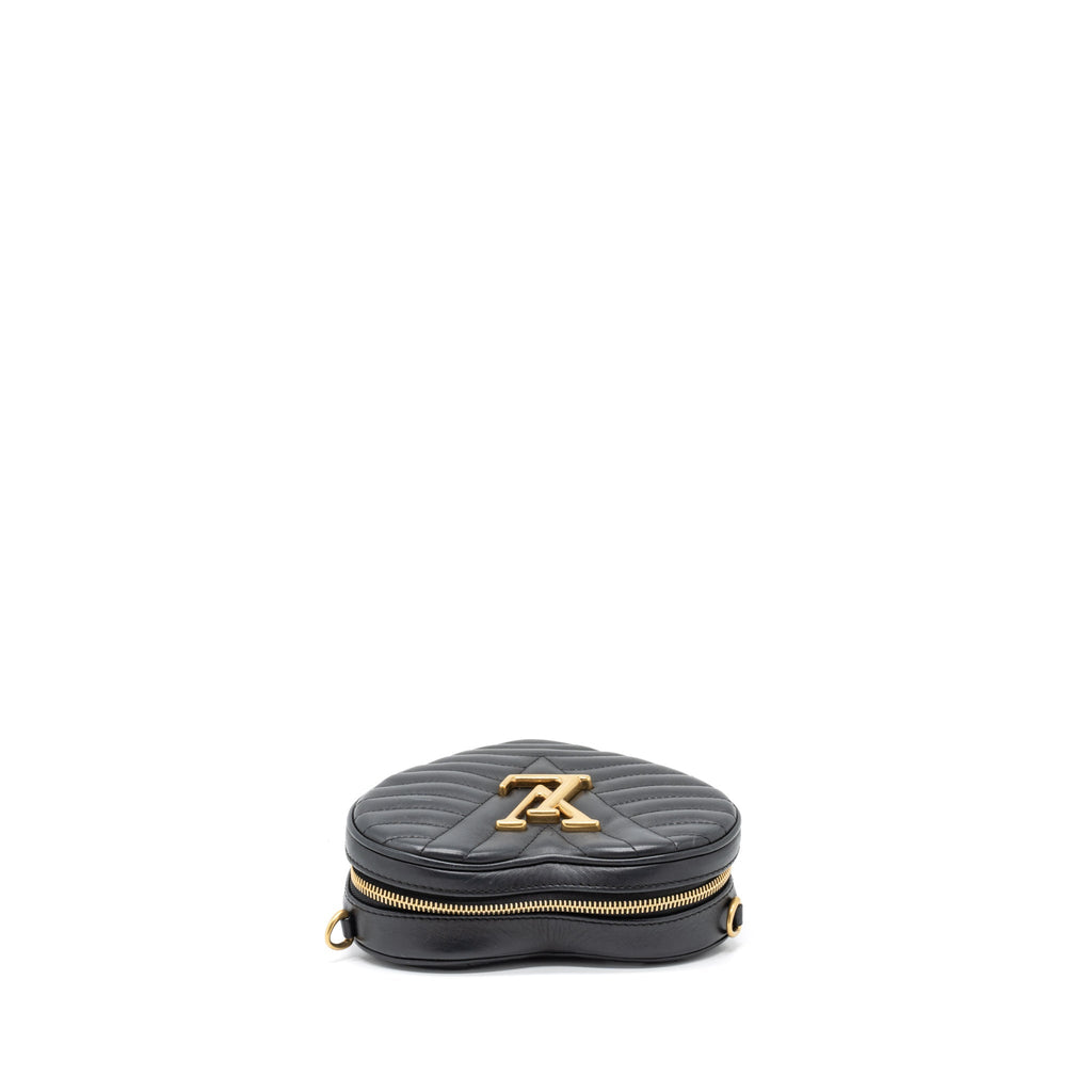 LOUIS VUITTON COEUR NEW WAVE HEART BAG CALFSKIN BLACK GHW