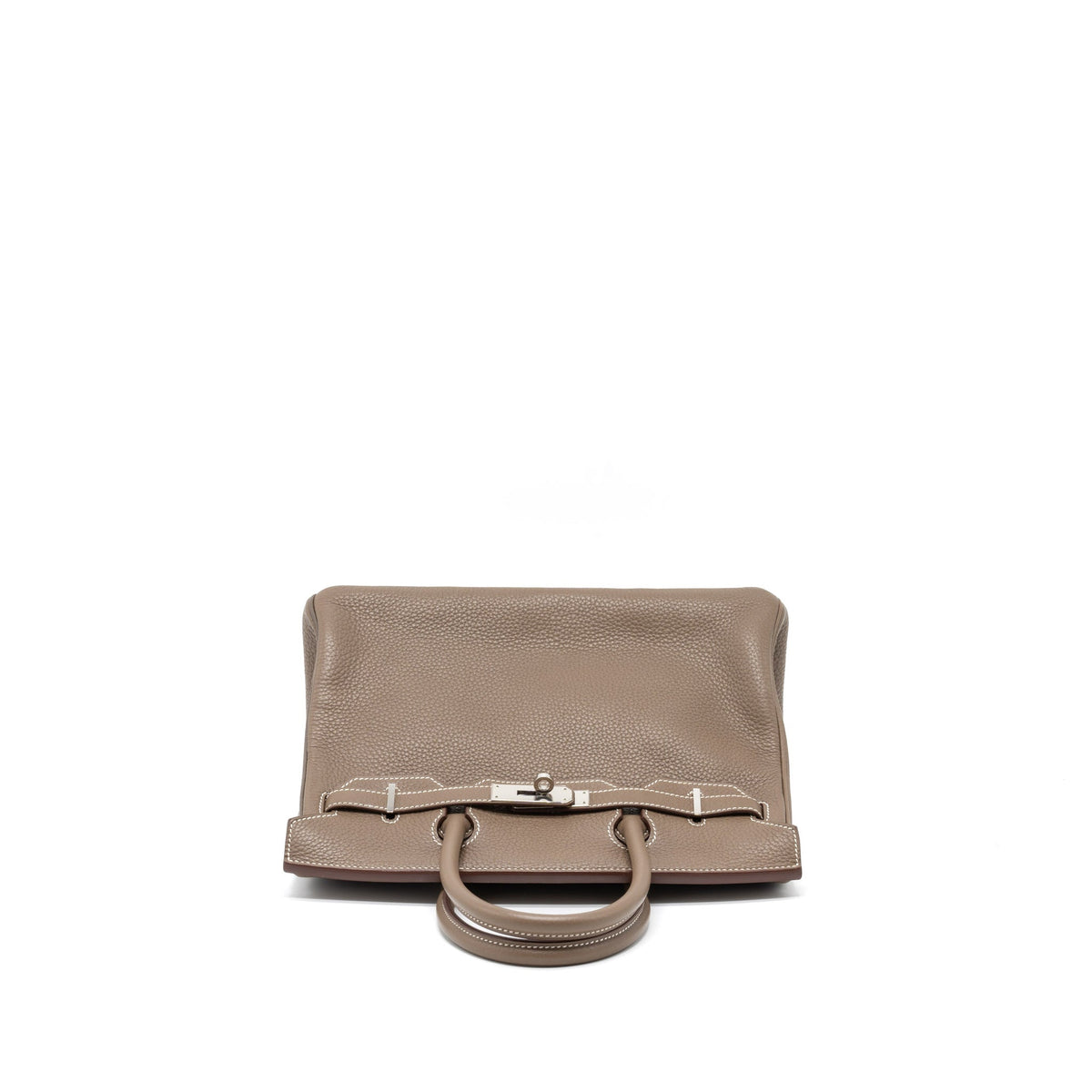 Hermes Birkin 30 Clemence Etoupe SHW
