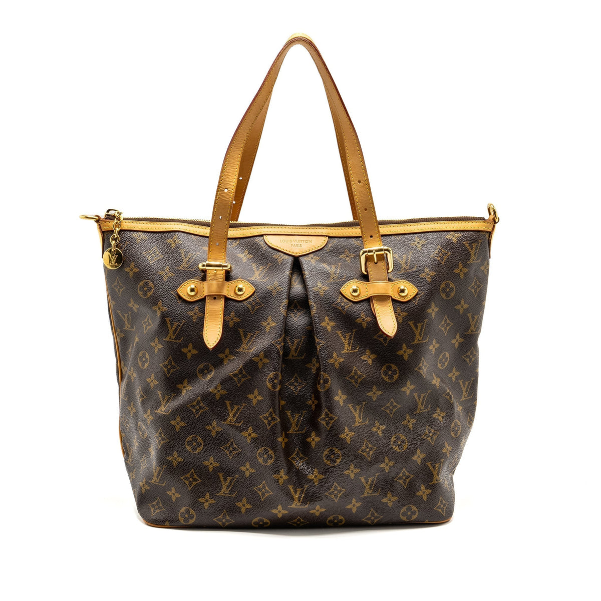 LOUIS VUITTON PALERMO GM TOTE BAG MONOGRAM CANVAS GHW