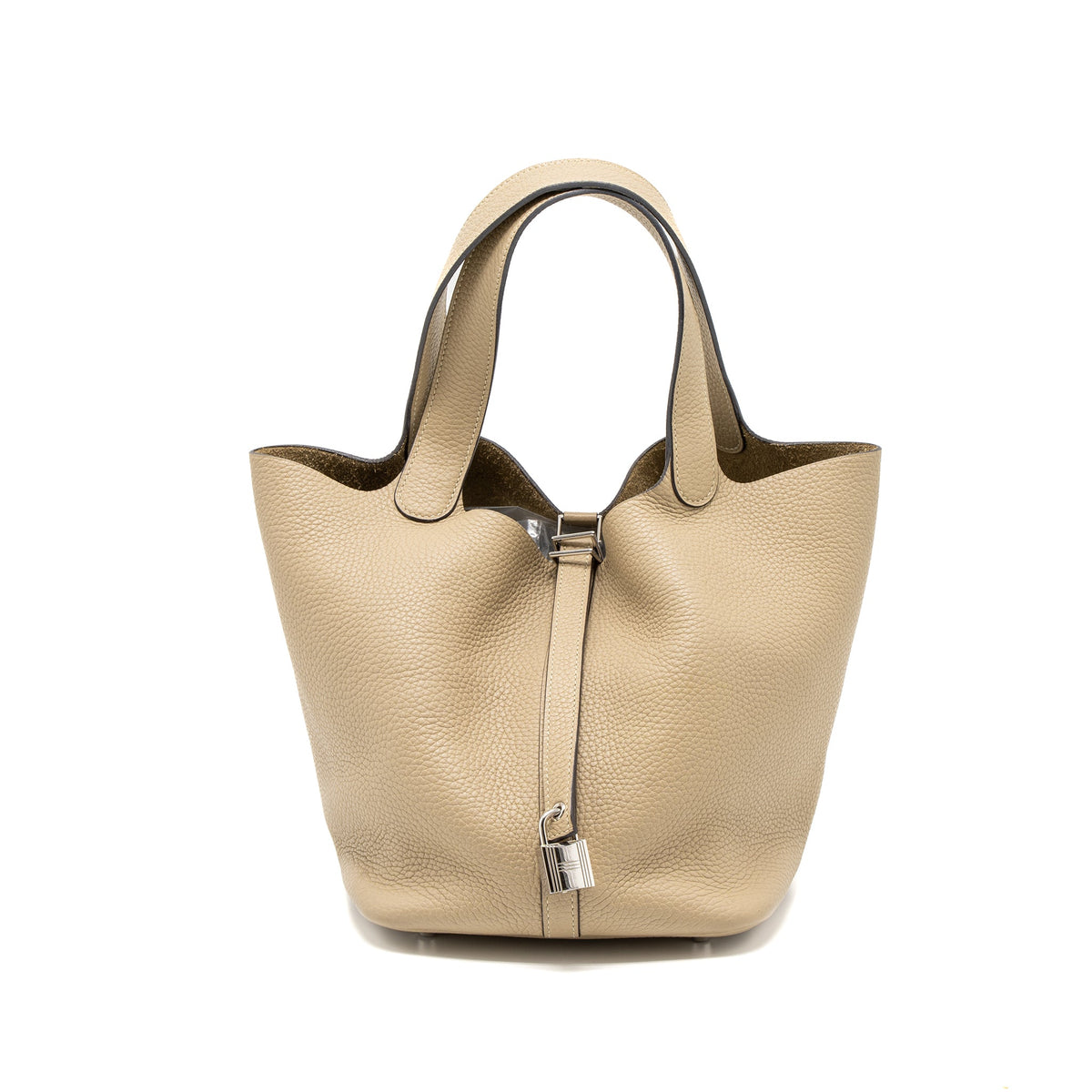 Hermes Picotin 22 Lock Bag Clemence Trench SHW
