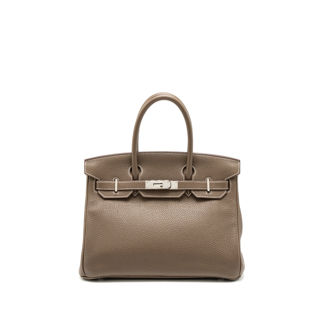 HERMES BIRKIN 30 CLEMENCE ETOUPE SHW