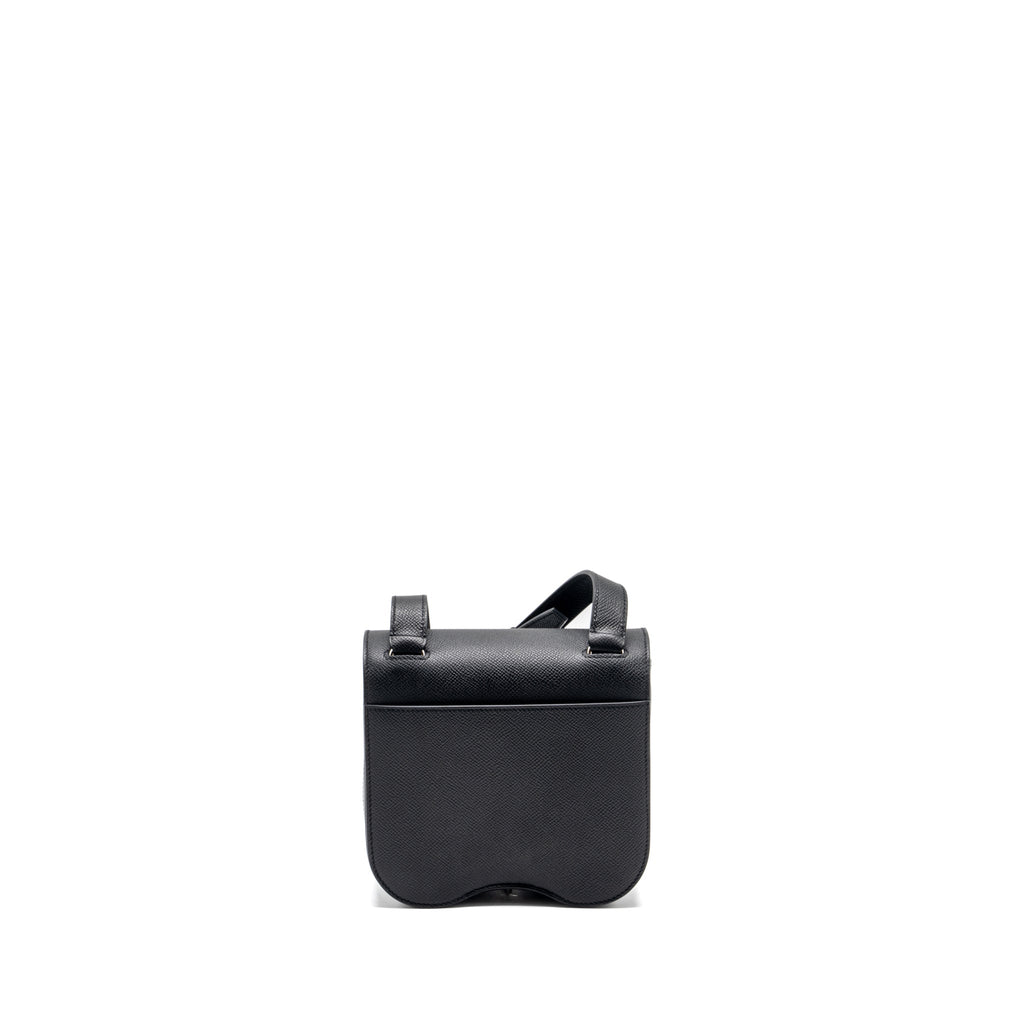 HERMES DELLA CAVALLERIA MINI BAG EPSOM BLACK SHW