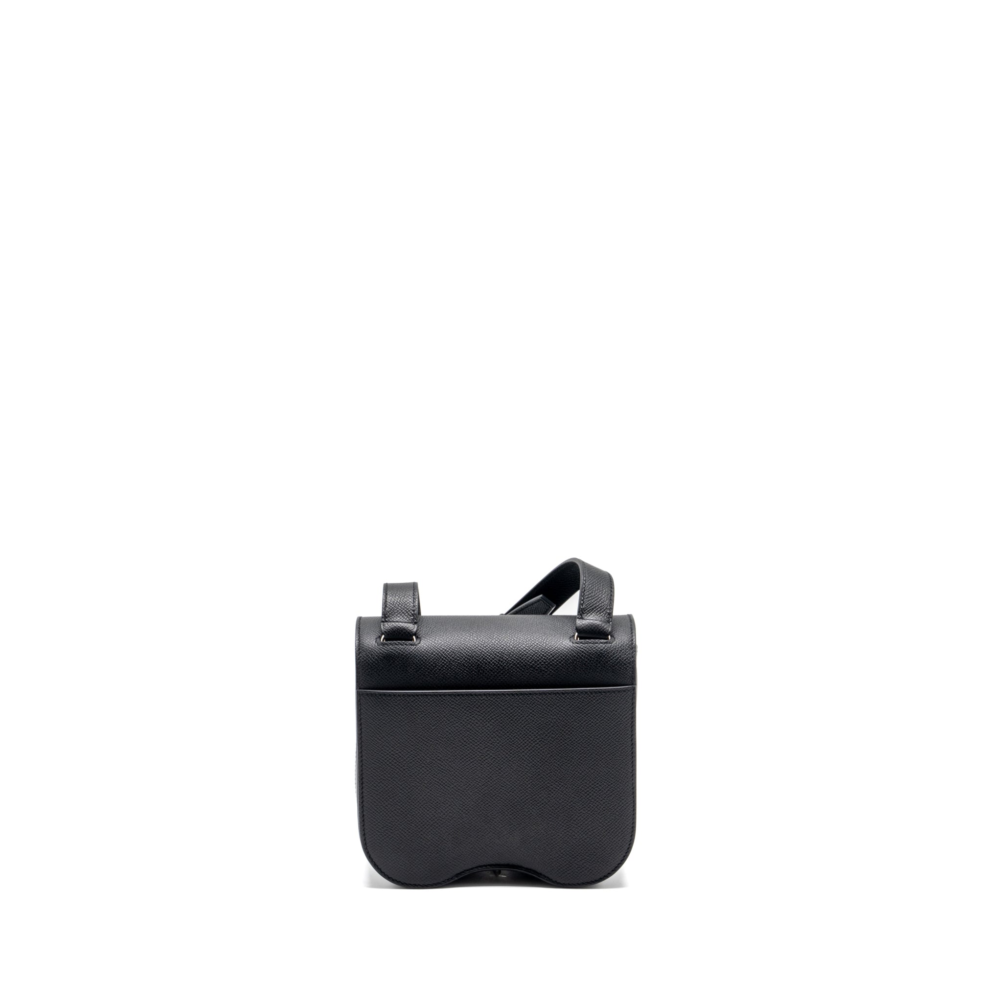 HERMES DELLA CAVALLERIA MINI BAG EPSOM BLACK SHW
