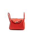 Hermes Lindy 26 Clemence S3 Rouge De Coeur SHW