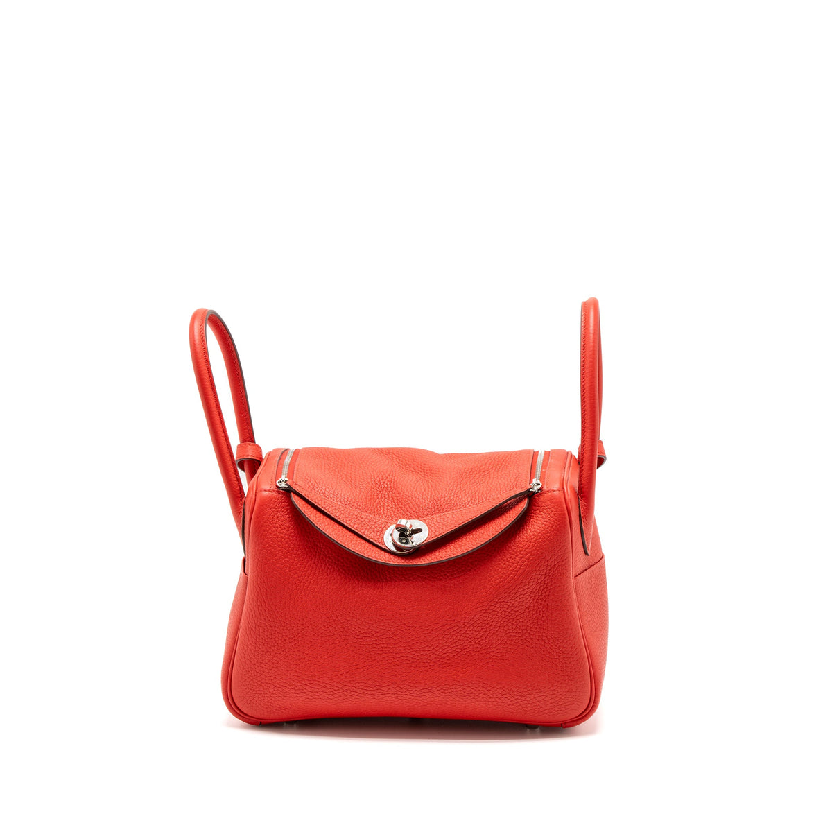 Hermes Lindy 26 Clemence S3 Rouge De Coeur SHW