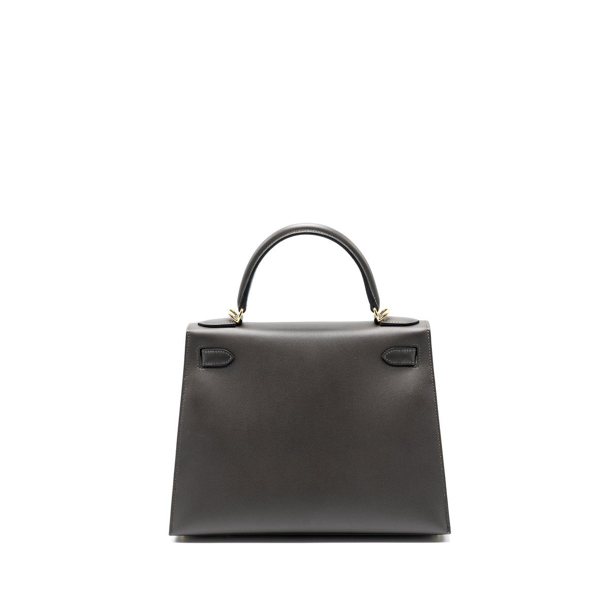 Hermes kelly 28 madame leather graphite GHW