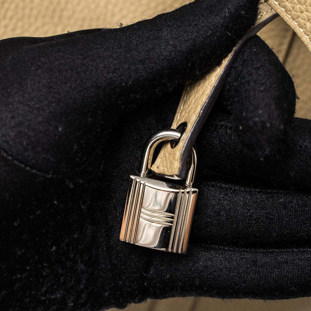Hermes Picotin 22 Lock Bag Clemence Trench SHW