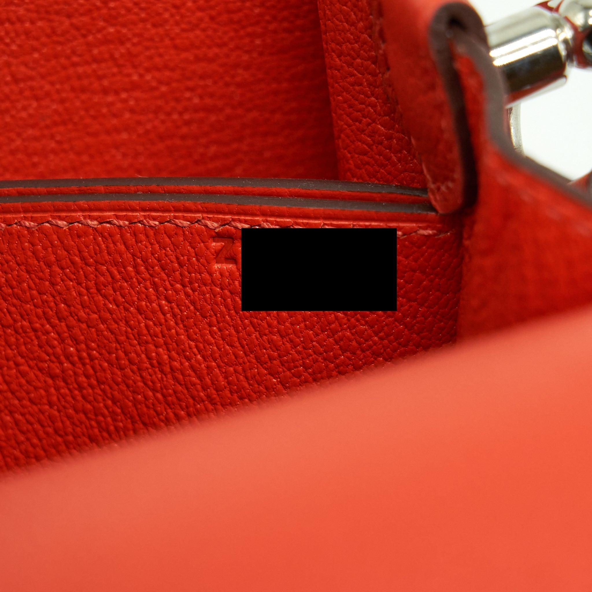 HERMES MINI ROULIS EVERCOLOR BICOLOR CAPUCINE / TERRE BATTUE SHW