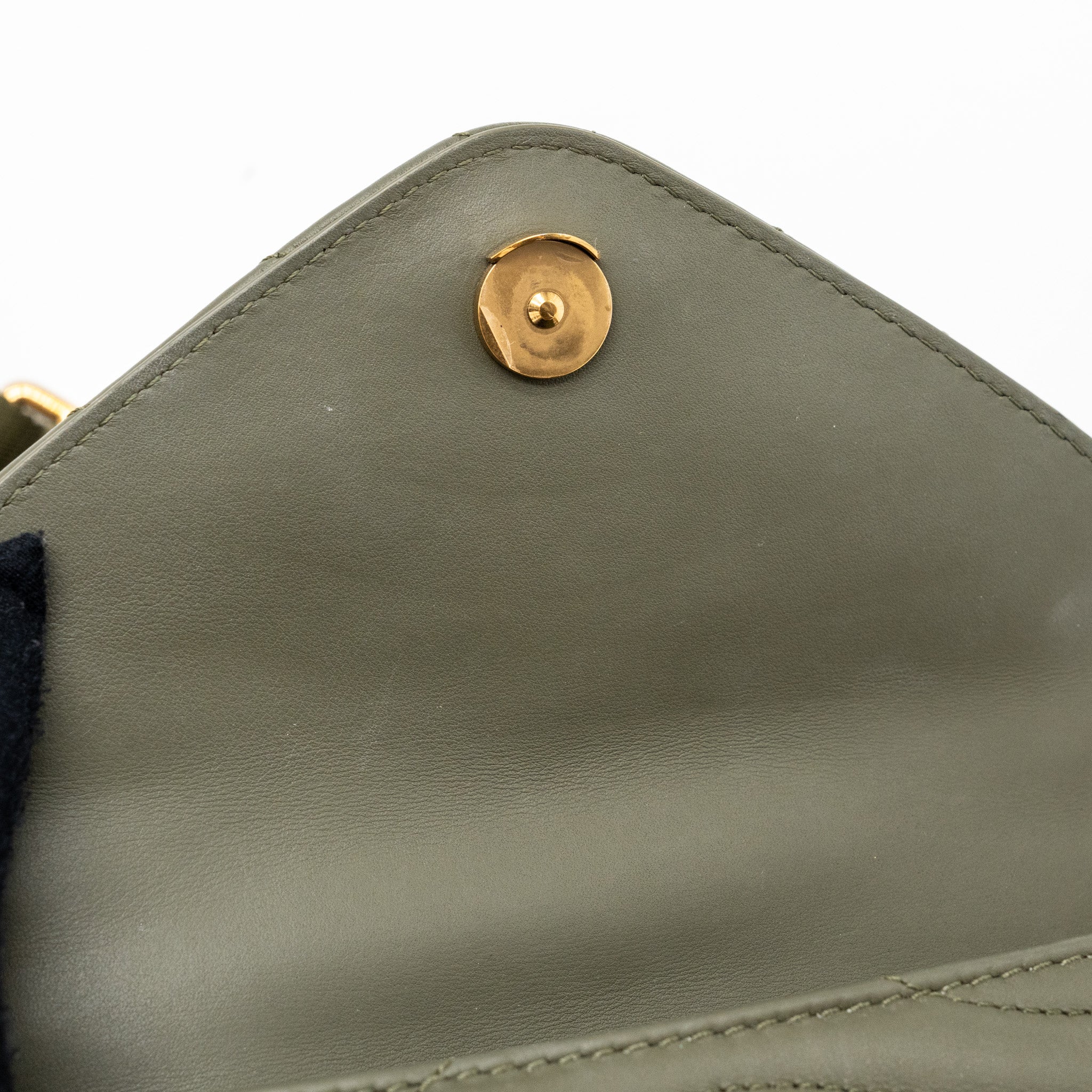 LOUIS VUITTON NEW WAVE MULTI POCHETTE CALFSKIN KAKI GREEN GHW