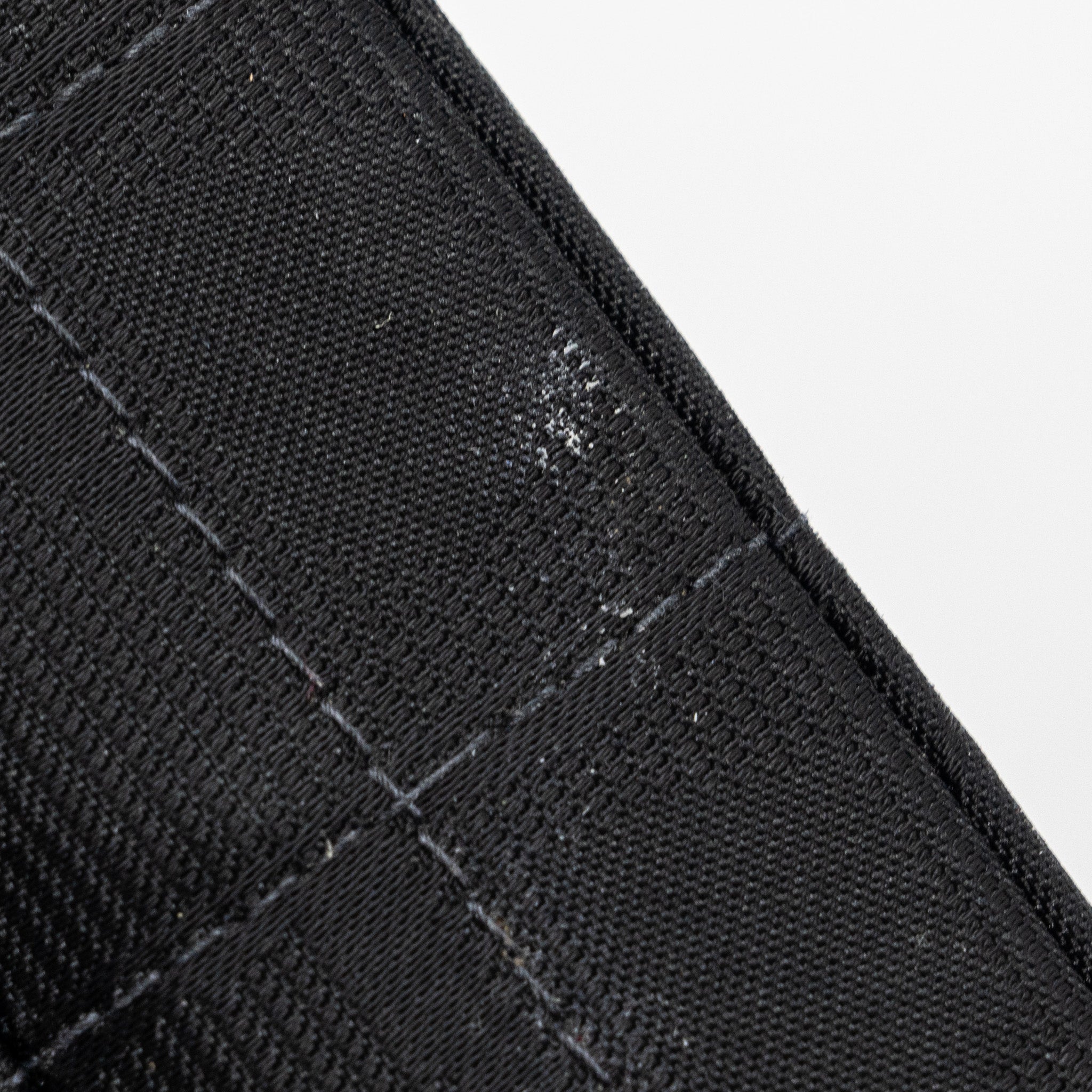 CHANEL VINTAGE FLAP BAG FABRIC BLACK WITH BLACK HARDWARE
