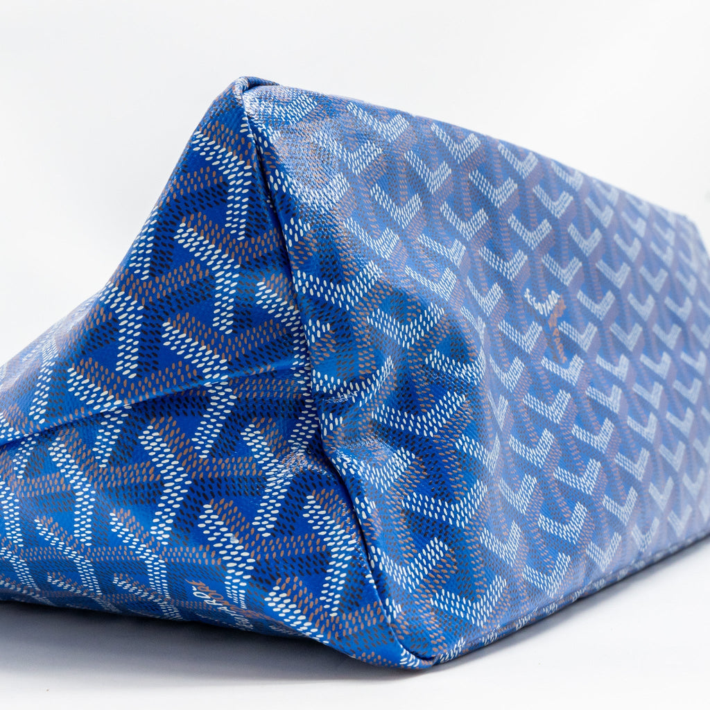 GOYARD BOHEME HOBO BAG GOYARDLINE CANVAS BLUE SHW