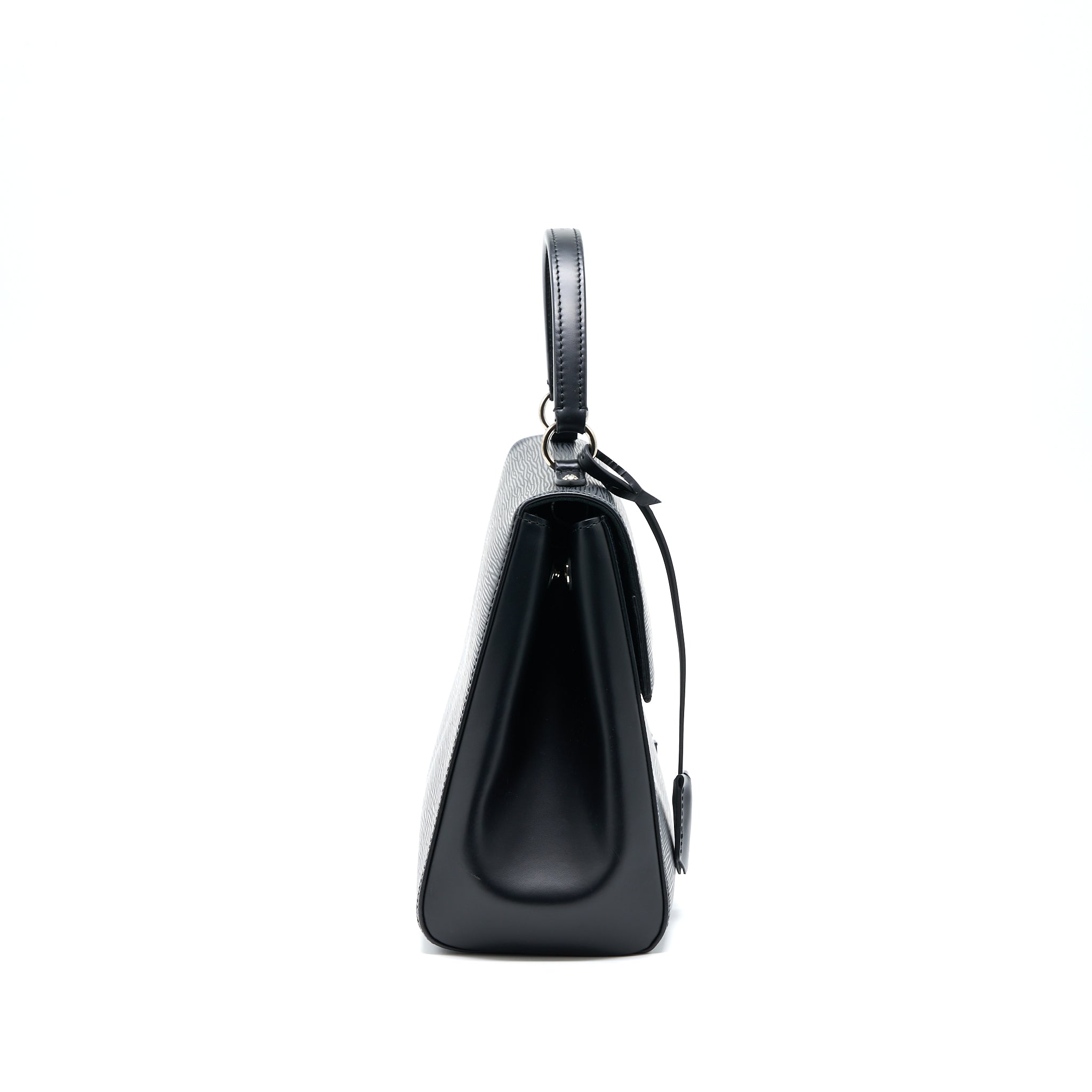 LOUIS VUITTON CLUNY MM EPI BLACK SHW WITH INITIAL S.S