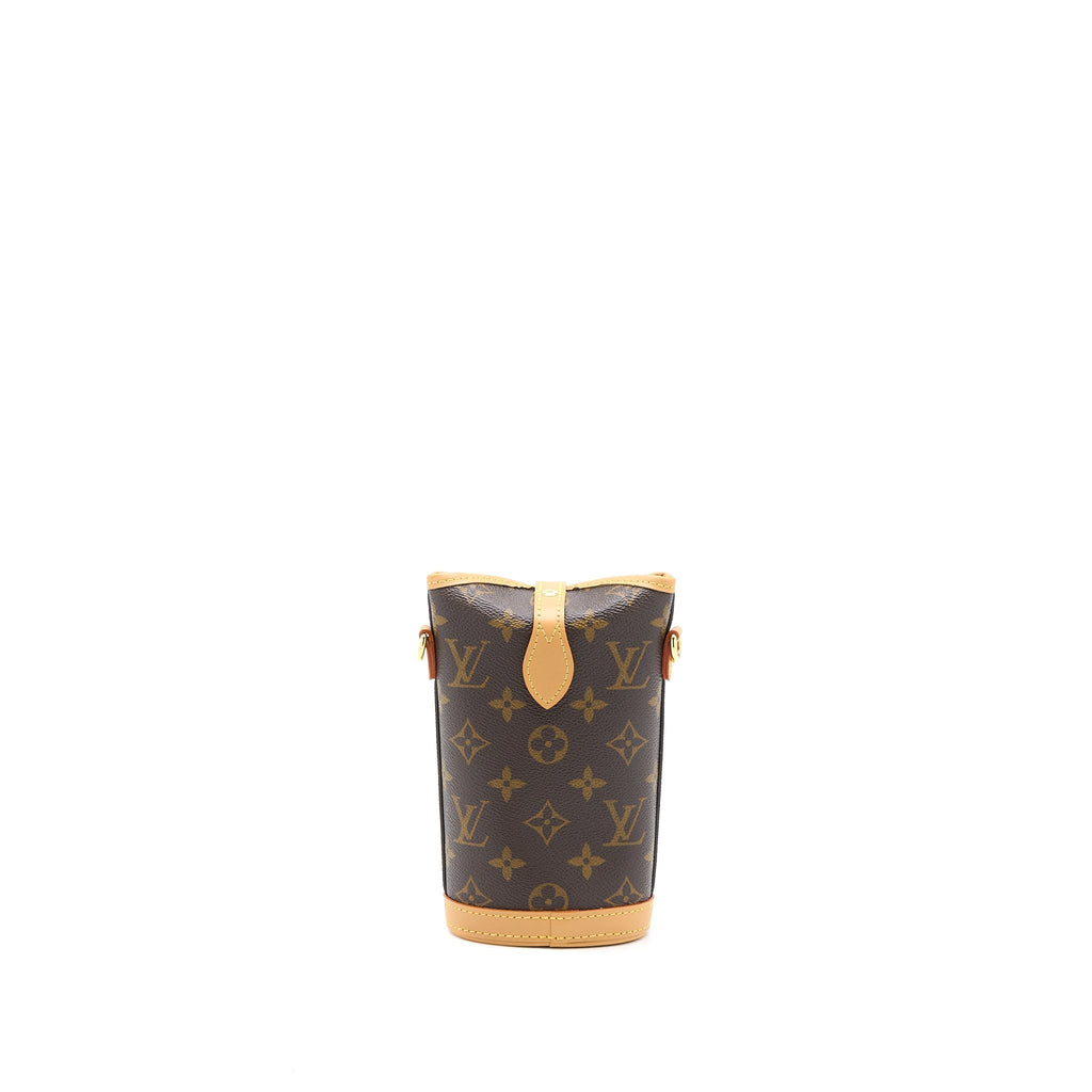 LOUIS VUITTON FOLD ME POUCH MONOGRAM CANVAS GHW
