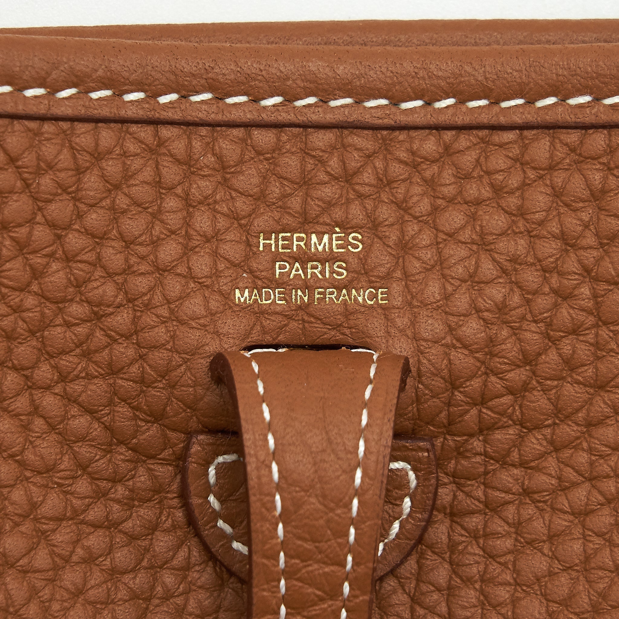 HERMES MINI EVELYNE 16 GOLD  GHW