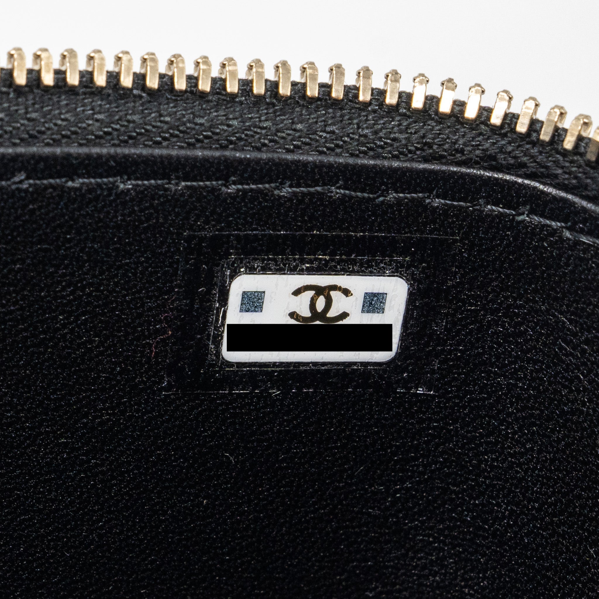CHANEL TOP HANDLE MINI VANITY WITH CHAIN LAMBSKIN BLACK LGHW (MICROCHIP)