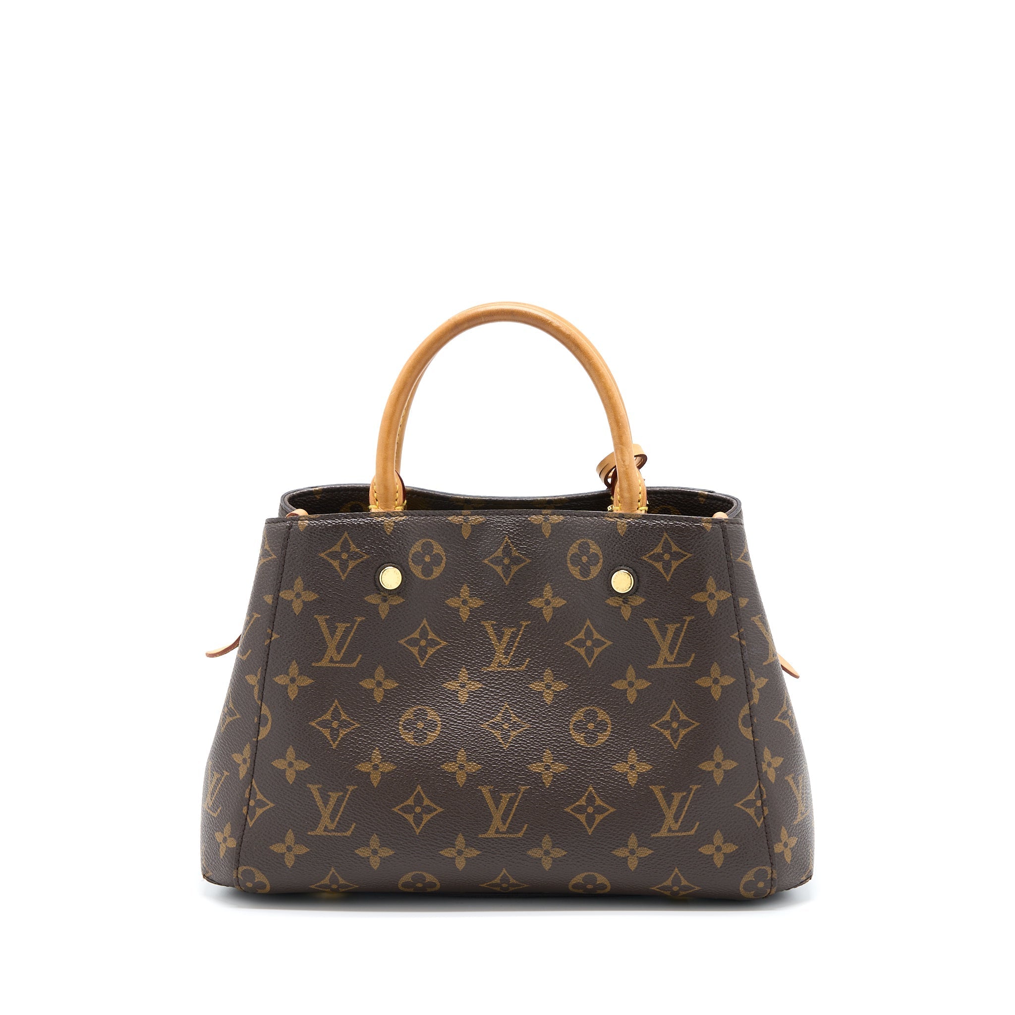 LOUIS VUITTON MONTAIGNE BB MONOGRAM CANVAS GHW