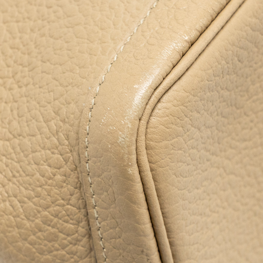 HERMES GARDEN PARTY 30 COUNTRY LEATHER TRENCH SHW