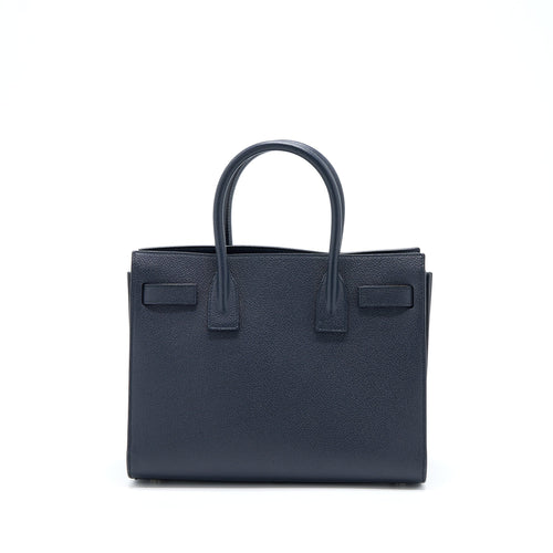 SAINT LAURENT/YSL BABY SAC DE JOUR  CALFSKIN NAVY SHW