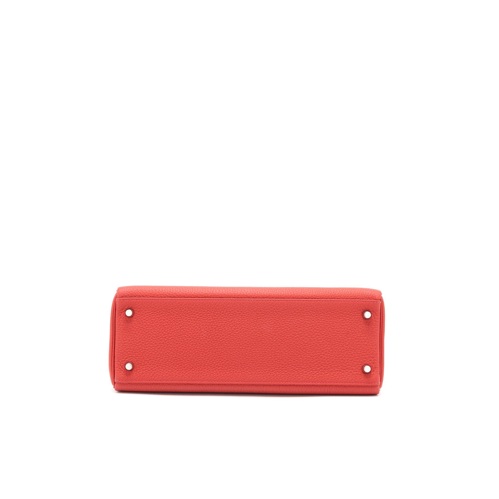 HERMES KELLY 32 TOGO D5 GERANIUM SHW