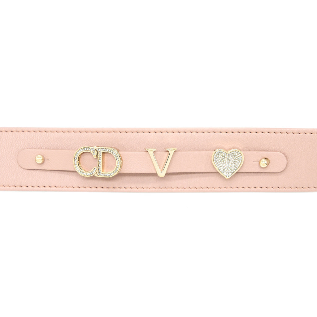 DIOR SMALL LADY DIOR MY ABCDIOR BAG LAMBSKIN PINK LGHW