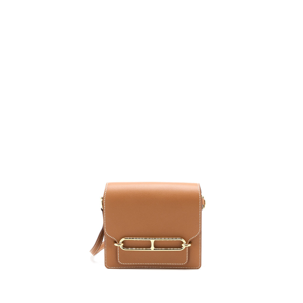 Hermes Mini Roulis Evercolor Gold LGHW