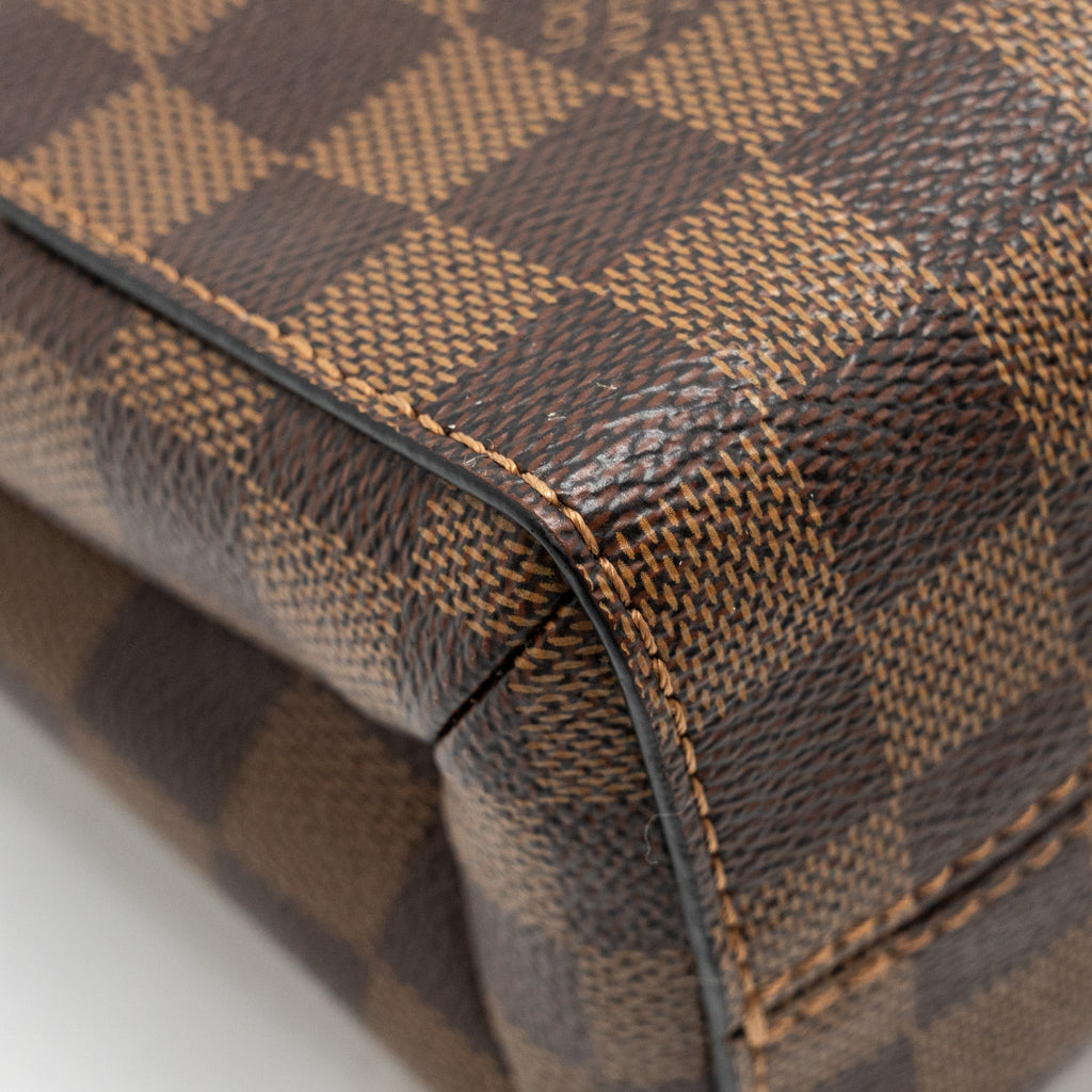 LOUIS VUITTON VAVIN PM DAMIER EBENE CANVAS BEIGE GHW