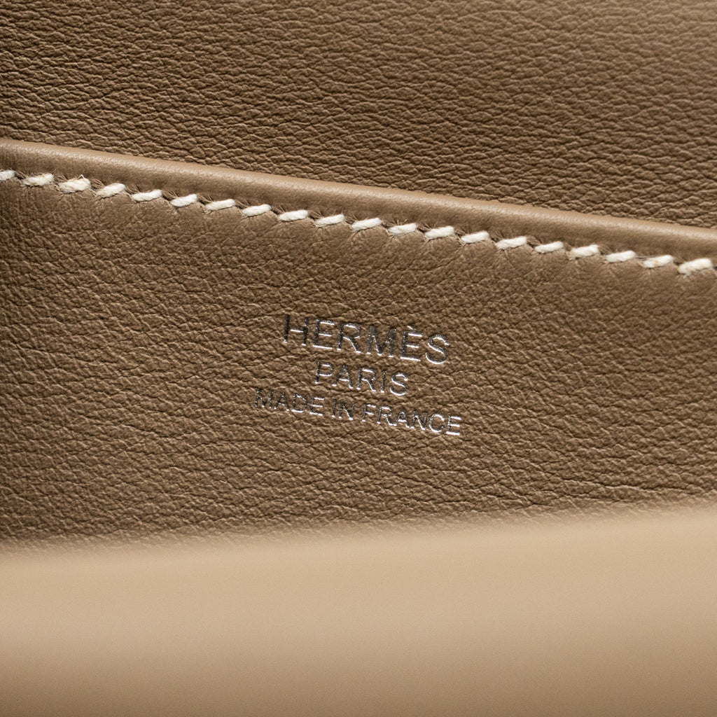 HERMES MINI HALZAN 22 SWIFT ETOUPE SHW