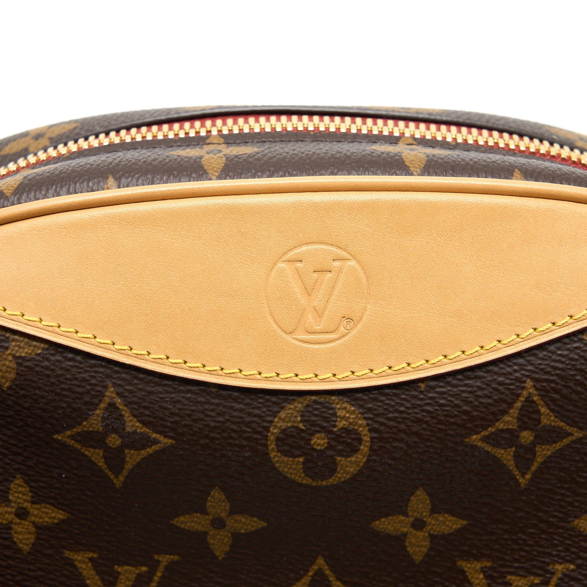 LOUIS VUITTON MINI DEAUVILLE SHOULDER BAG MONOGRAM CANVAS GHW