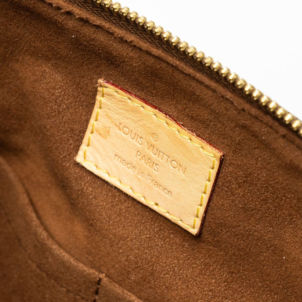 LOUIS VUITTON PALLAS TOTE BAG MONOGRAM CANVAS GHW