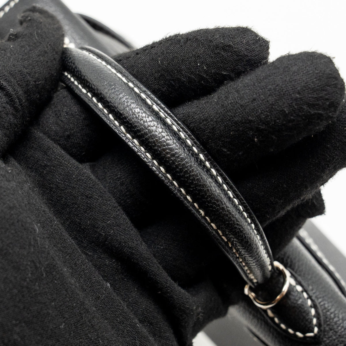 Hermes Mini Kelly II Special Order Chèvre Mysore Black/Lime SHW