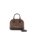 LOUIS VUITTON ALMA BB DAMIER EBENE GHW (NEW VERSION)