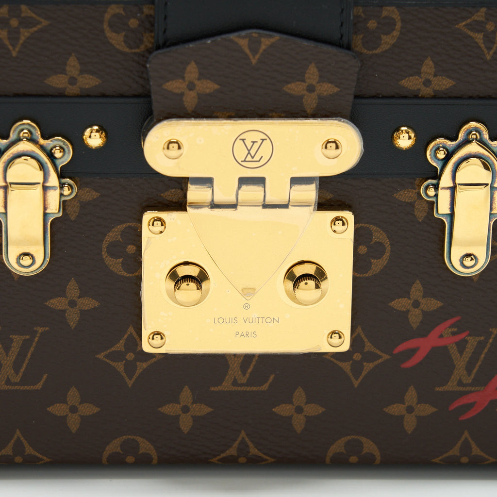LOUIS VUITTON PETITE MALLE MONOGRAM CANVAS GHW
