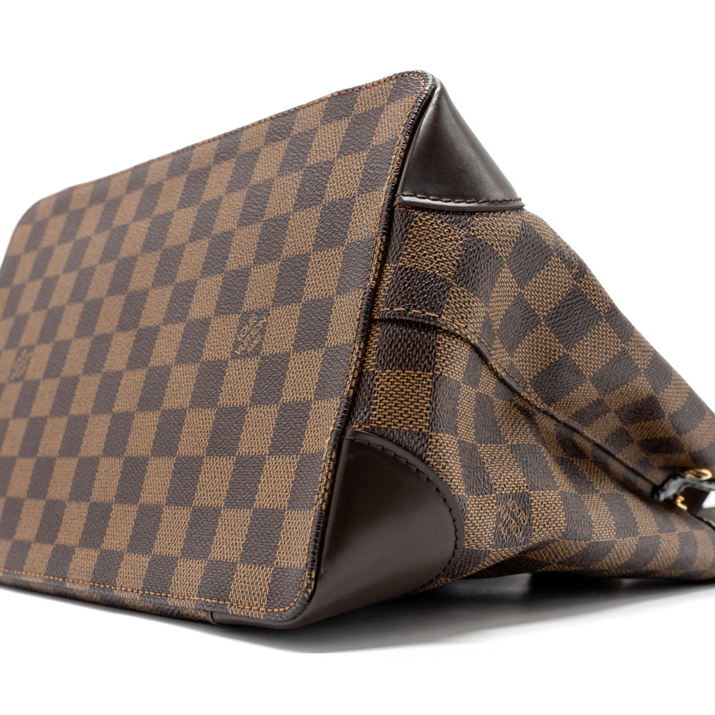 LOUIS VUITTON HAMPSTEAD TOTE BAG DAMIER EBENE GHW