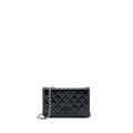 CHANEL CLASSIC WALLET ON CHAIN PATENT BLACK SHW